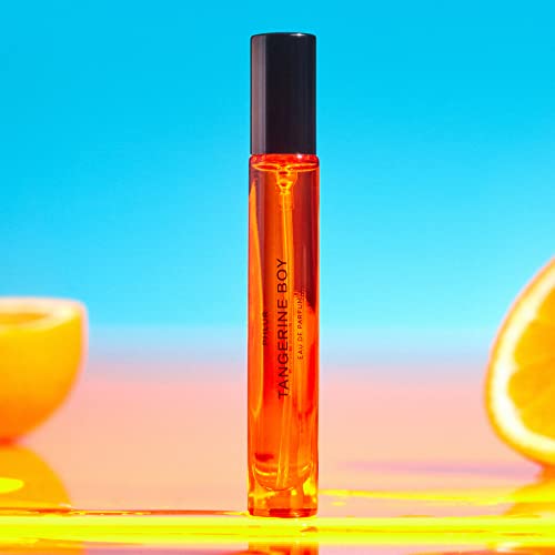 Image of PHLUR Tangerine Boy Eau de Parfum - Travel Size Perfume Fragrance - Spicy Citrus Perfume with Lemon, Ginger, Tangerine, Jasmine & Black Pepper (9.5mL)
