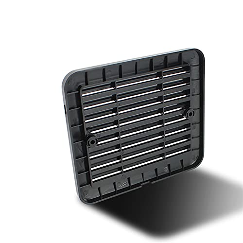 1 2V 8W Black Frigerid Vent con ventilador para RV Trailer Caravan Side Air Strong Wind Escape Automóvil Accesorios Automóviles Estilismo Camper(Only lid)