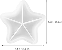Vista 2 de EXCEART Molde de platillo de resina epoxi de silicona para bricolaje, plato de baratija, manualidades, decoración del hogar, organizador de joyas