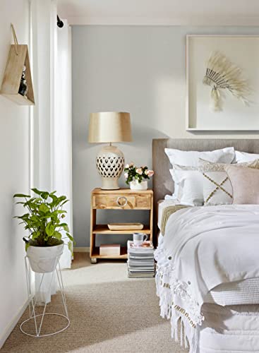 Guvana 15.7"X394" Beige Peel And Stick Wallpaper Faux Grasscloth Wallpaper Embossing Contact Paper Cream Textured Self Adhesive Wallpaper Solid Color Removable Wallpaper For Bedroom Livingroom Decor #TOP3