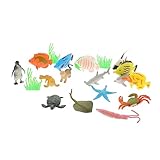Modèles de simulation de vie marine : la conception de forme de marine réaliste garantit sa praticité et sa popularité pour vos petits enfants, ornement de