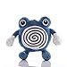 QIER Animación Pokemon Poliwhirl Peluches Muñeca Peluches Suaves Juguetes para Niños Regalos 26Cm