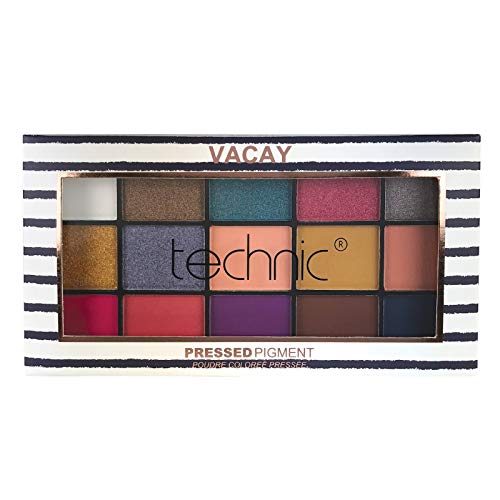 Technic - Pressed Pigments Paletas de Sombras Vacay