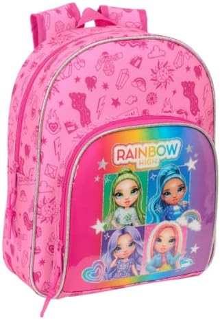 RAINBOW HIGH SHINE - Mochila Infantil, Ideal para Niños de Difere...