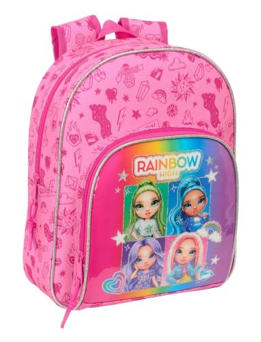 Sac à dos enfants RAINBOW HIGH SHINE confortable pour soulager les épaules des petits