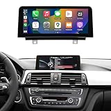 NINETOM 10.25 inch Touchscreen Wireless CarPlay Android Auto Multimedia Car Radio Receiver Compatible with BMW 3/4 Series NBT System, F30/F31/F32/F33/F34/F35/F36 (2013-2016)