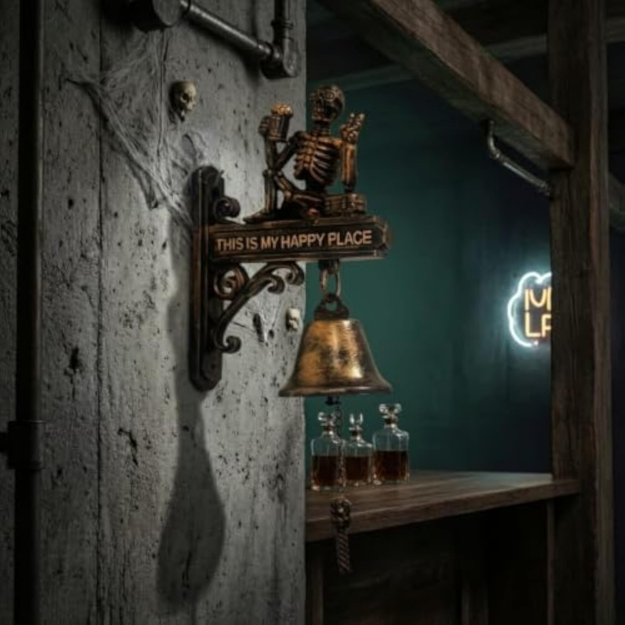 Rustic Entry Chime with Bracket