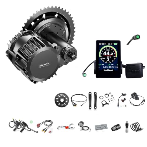 BAFANG BBSHD 48V1000W 68mm Mid Drive Electric Bike Conversion Kit with 860C Display（UART）