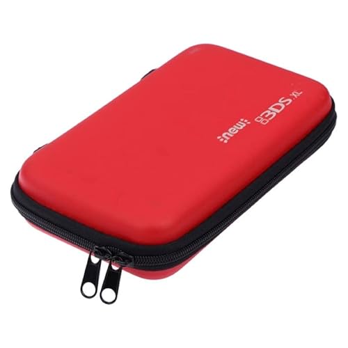 Case Bolsa Capa Protetora Estojo De Transporte Compatível Para Nintendo New 3ds Xl Ll (VERMELHO)