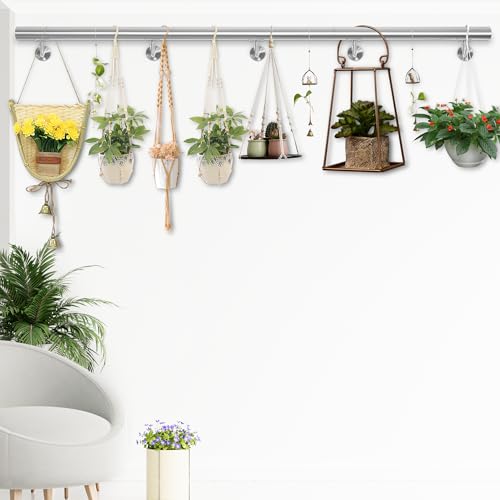 OUUTMEE Handlauf Edelstahl für Treppen 300cm Wandmontiertes Treppengeländer mit Halterungen,rund Ø 42 mm,Innen Außenhandlauf für Dachboden, Veranda, Garage Terrasse