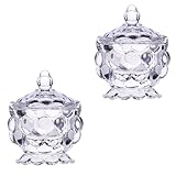 Healeved Tarros de Cristal Transparentes 2 Piezas Diseño de Calabaza Frascos Sellados para Almacenar Alimentos Secos Botellas para Guardar Snacks Aptos para Cocina y Hogar