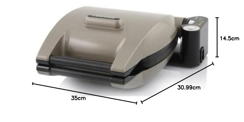 LAGRANGE Gaufrier Premium, 1200W, Fabriqué en France, Réversible sur son socle, Cuisson personnalisée, Plaques amovibles, Multifonction, Nettoyage sans effort, 019122