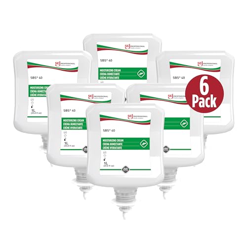 SC Johnson Professional SBS 40 After-Work Skin Moisturizing Cream 1L Cartridge Refill, 6 Pack x 1L image 2