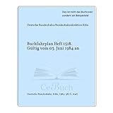  Buchfahrplan Heft 1518. Gültig vom 03. Juni 1984 an