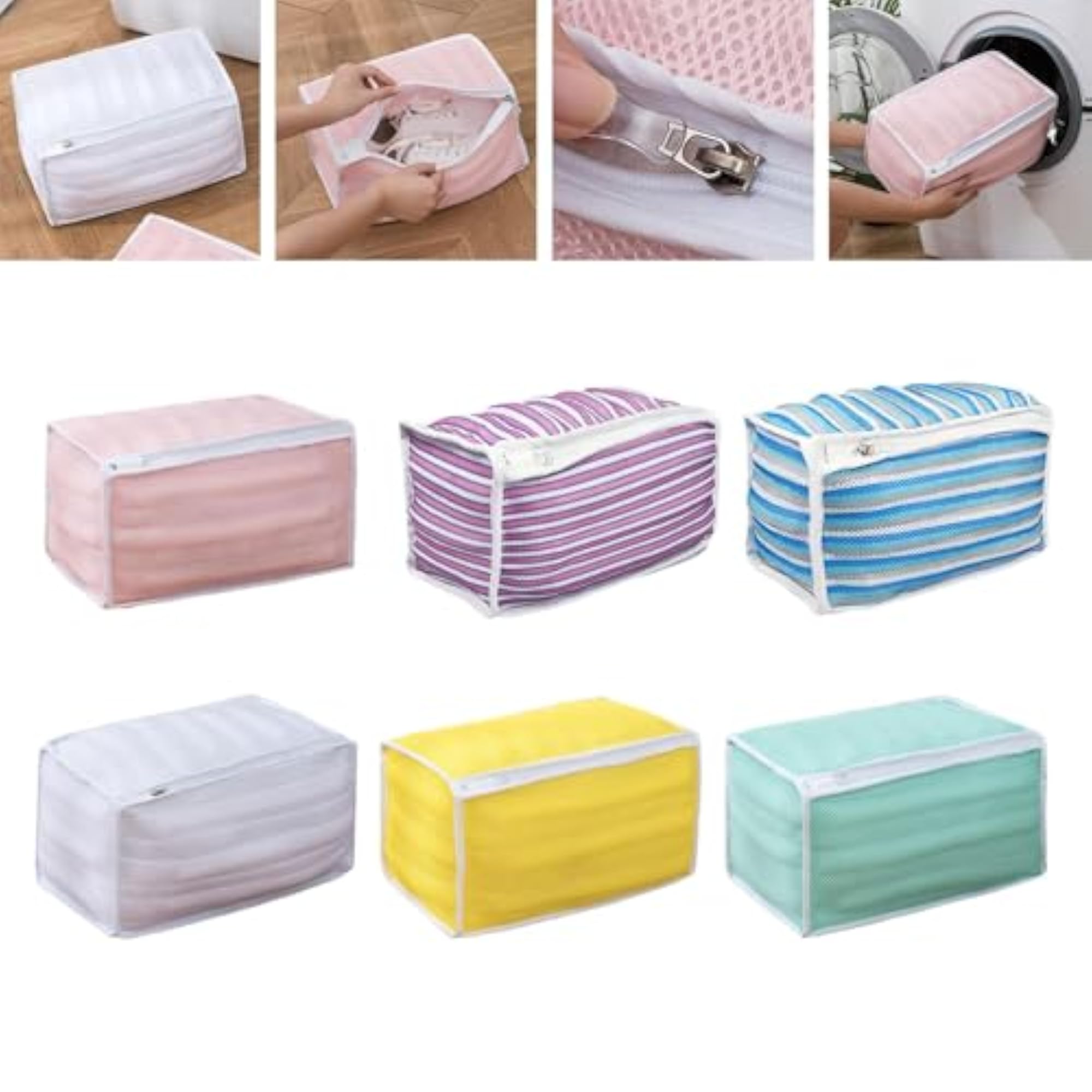 Shoes Wash Bag for Running Shoes, White
