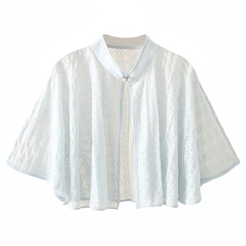 GIBZ Shawls and Wraps for Women, Shrug Cape Cover Up for Evening Dress, Lace Cardigan Top Wedding Bridesmaid Formal Shawl