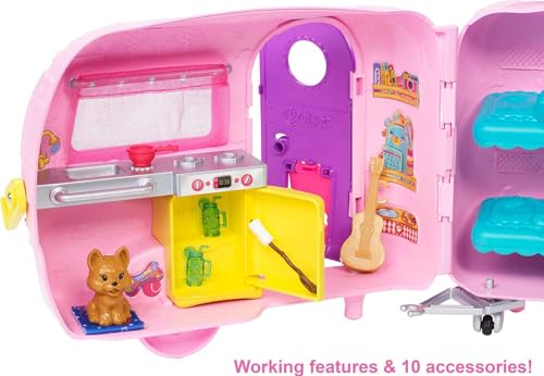 Barbie - Barbie Trailer de Chelsea, Mattel, FXG90, Multicor