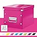 Produktbild Leitz mittelgroße Aufbewahrungs- und Transportbox, Würfelform, Click & Store, Pink, 61090023