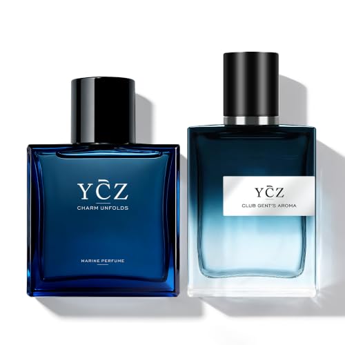Ycz Men's Eau De Parfum Gift Set, 2 x 1.7 Fl Oz