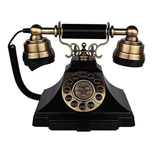 Artisanat de bureau rétro : offrez ce téléphone vintage antique imitation cuivre