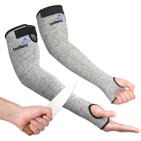 Kevlar-Sleeves Cut Resistant Arm Protectors Cover