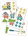 yabaduu Wandsticker Sticker 60x30cm Tiere Afrika Selbstklebend für Kinderzimmer Babyzimmer Spielzimmer Mädchen Junge Y036-3 (Lokomotive)