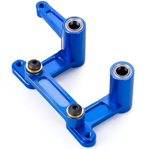 WEFEINO RC Alloy Steering Bellcrank Set for Tra-xxas 1/10 Slash 2WD RC Car Upgrade Part