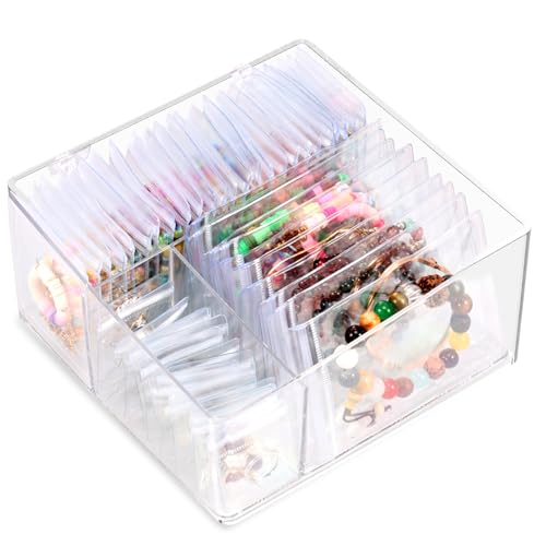 Acrylic Jewelry Organizers Clear Jewelry Storage Box Waterproof Jewelry Case