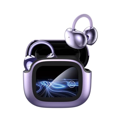 BNARQP NE32 - Cuffie auricolari con clip, schermo a colori,