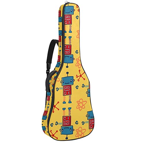 Housse de protection en éponge épaisse imperméable pour guitare acoustique électrique basse classique, Multicolore 09… - Les Beatles, Paul McCartney, John Lennon, RIngo Starr, George Harrison Housse de protection en éponge épaisse imperméable pour guitare acoustique électrique basse classique, Multicolore 09…