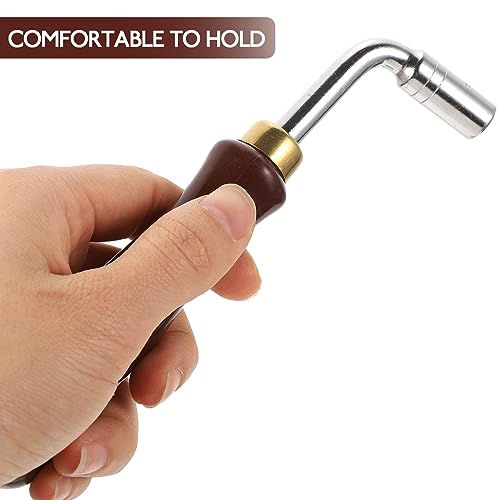 2Pcs Dulcimer Tuning Wrench, L Shape Tuning Wrench, Piano Tuner Spanner, Autoharp Tuning Lever, Professional Wrench Repair Tool For 401/402 Dulcimer #TOP1