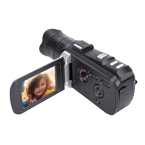 Caméra vidéo numérique 24MP pour filmer sans flou grâce à l'anti-secousse