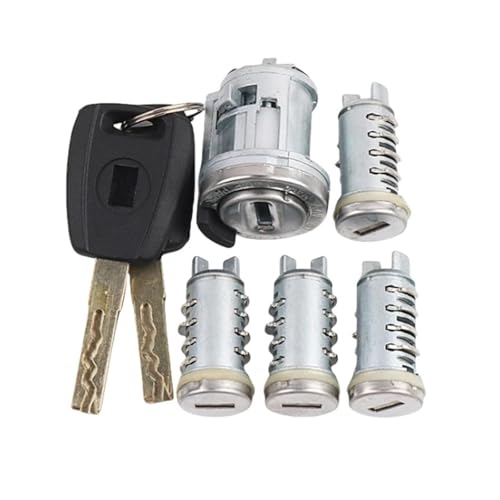 Kit completo cilindro de bloqueo SIP22 y llaves K456 para Fiat Siena Perla
