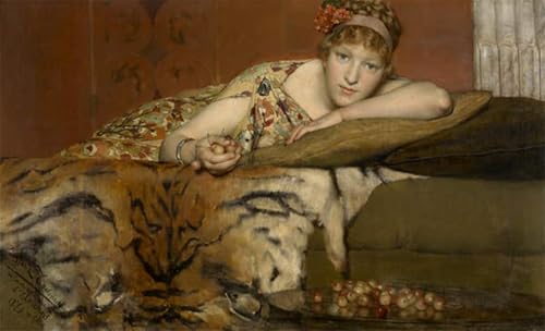 Peinture moderne Cerises de Lawrence Alma Tadema pour habiller un grand mur