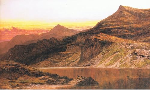 Art tableau a Welsh Sunset Benjamin Williams Leader toile de qualité 60x90cm
