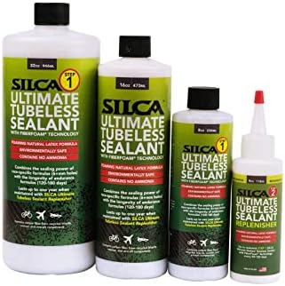 SILCA Ultimate Tubeless Bike Tire Sealant with FiberFoam - 32oz Base Liquid