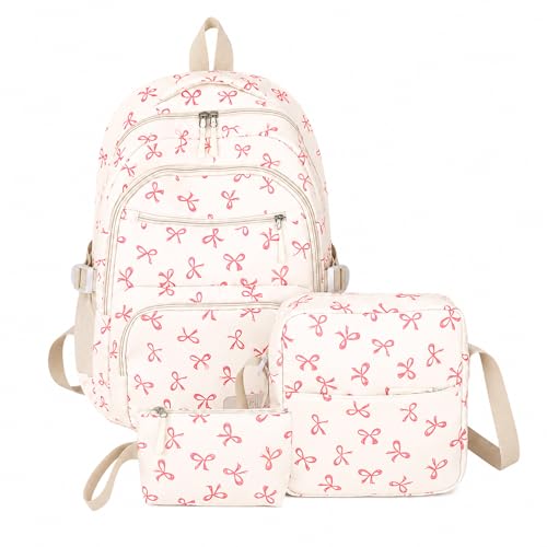 Sac d'école pour filles aux finitions soignées et tissu imperméable