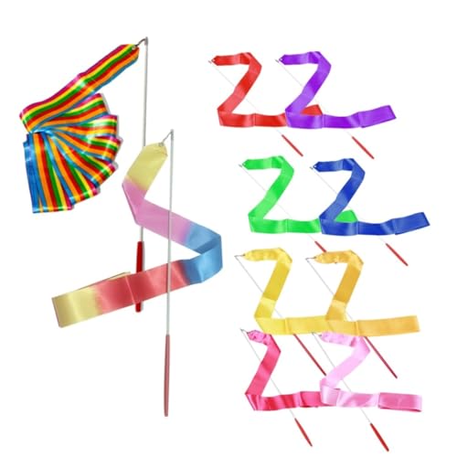 Rubans de gymnastique colorés 10 pcs pour l'éveil de vos enfants