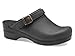 Dansko Ingrid Sling Back Mule Clog for Women - Anti-Fatigue Rocker Bottom Promotes Forward Foot Motion - Premium Leather Uppers for Long-Lasting Wear Black 8.5-9 M US