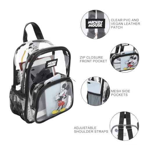 Disney Mickey Clear Mini Backpack