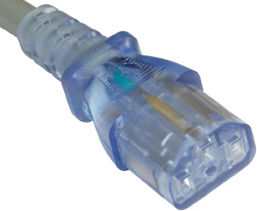 Conntek 25115-Y 10-Amp 125-Volt Hospital Grade/Green Dot Y Cord 10-Foot Sjt 18/3 105C Nema 5-15P To Iec 320-C13 #TOP4