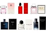 Dirstic Perfume Miniatures Travel Set for Men & Women - 6 Piece Eaux de Parfum Gift Set
