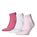 Produktbild PUMA Plain 3P Quarter Socke, Pink Lady, 39-42