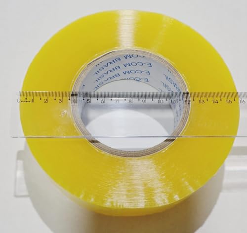 10 Fita Adesiva Durex Transparente Larga 500 metros