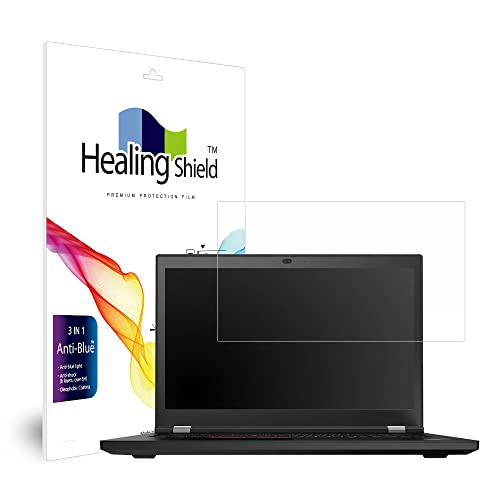 Muellery Healingshield �X�L���V�[���t���ی�t�B���� Screen Protector Eye Protection Anti UV Blue Ray Film Compatible with Lenovo ThinkPad P17 