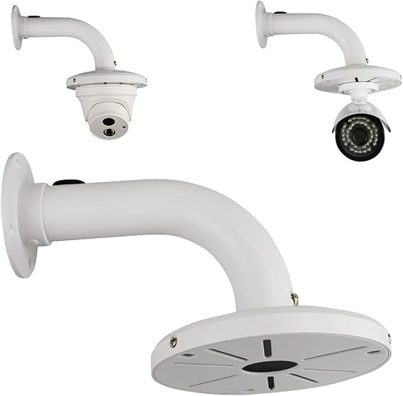 حامل كاميرا الأمن حامل ، كاميرا قبة حامل حامل كاميرا عالمية حامل حائط لكاميرا Cctv الأمنية / كاميرا Ip