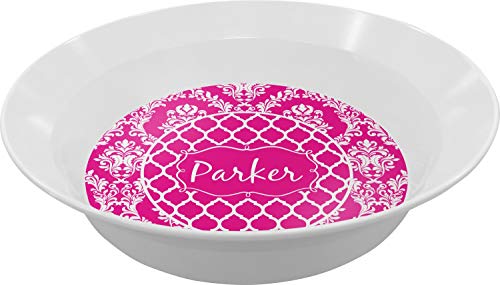 Personalized Moroccan & Damask Melamine Bowl - 12 oz