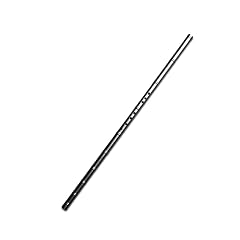 C Bamboo Flute Stainless Steel Thick Metal Musical Instrument 8 Holes G Key