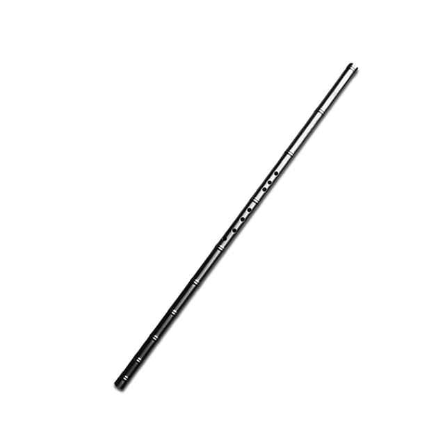 C Bamboo Flute Stainless Steel Thick Metal Musical Instrument 8 Holes G Key