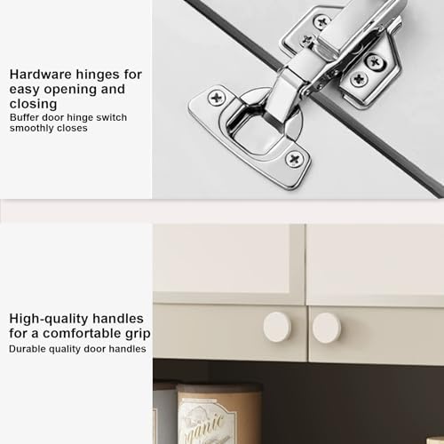 Chic Retro Wall Cabinet for Kitchen & Bathroom | Space-Saving Wall-Mounted Organizer | Stylish Hanging Storage for Restaurant & Balcony | Easy Access Design